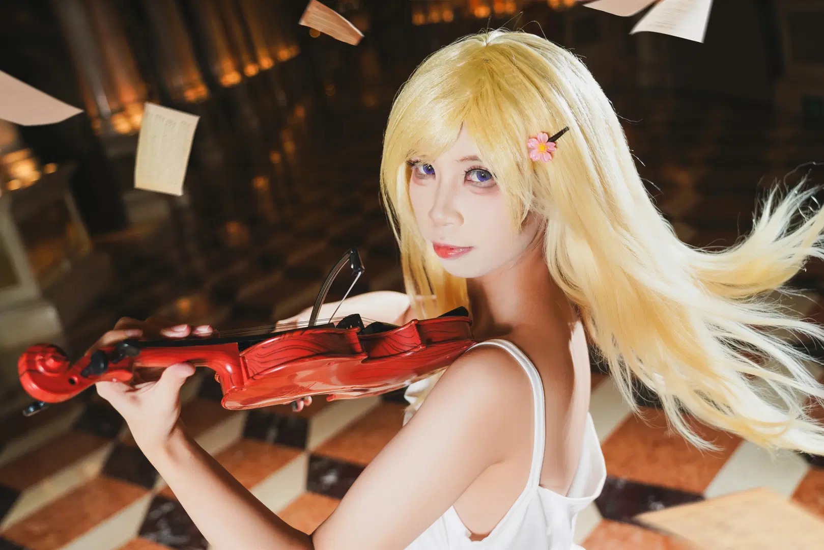 【宮園かをりコスプレ】四月は君の嘘、微かな光も前への道を照らすことができる - 封魂魂（摄影版） - 5枚目