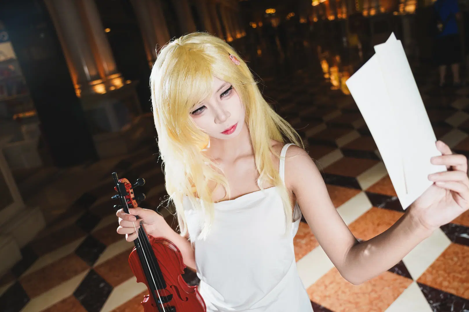 【宮園かをりコスプレ】四月は君の嘘、微かな光も前への道を照らすことができる - 封魂魂（摄影版） - 6枚目