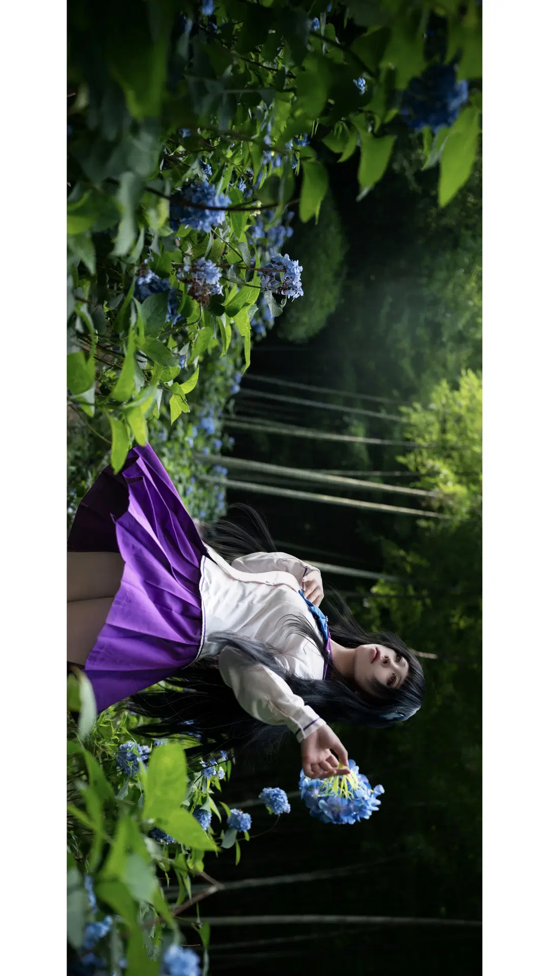 cosplay, 绣球花, 散华礼弥cos, 僵尸哪有那么萌, 无尽夏