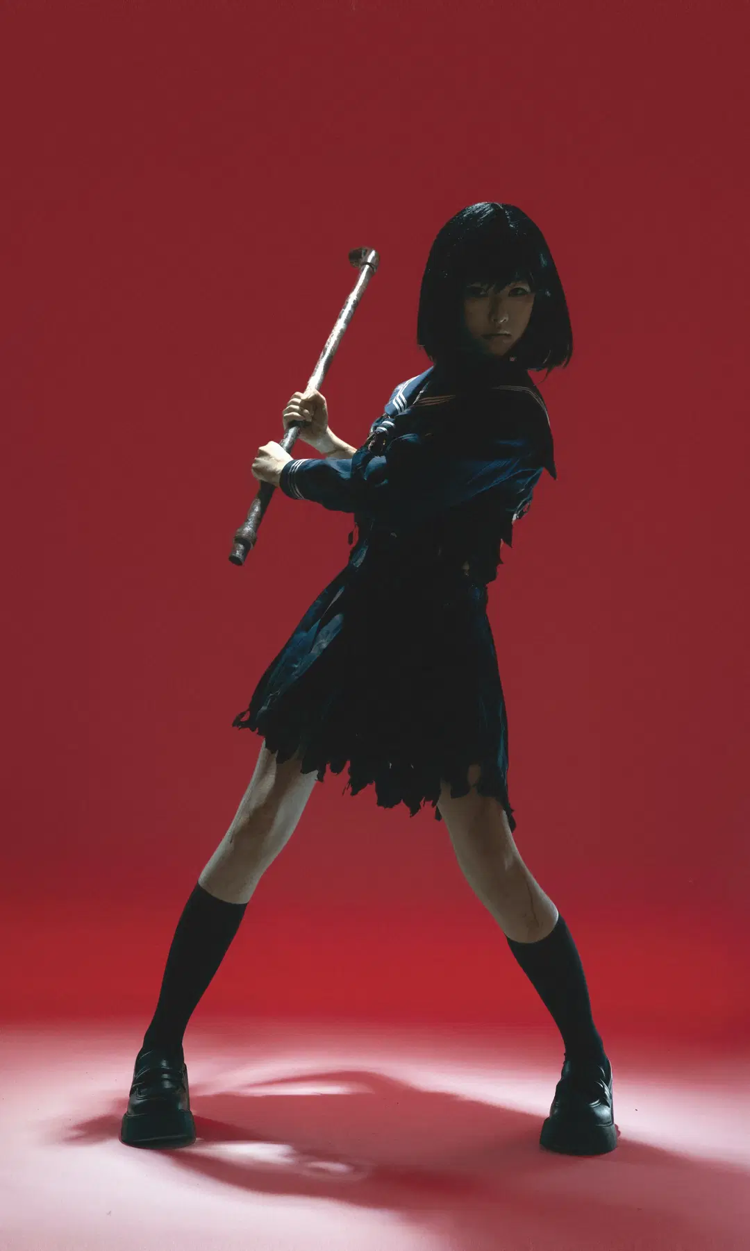 cosplay, 水手服, 深水雏子cos, 寂静岭f, 丝袜