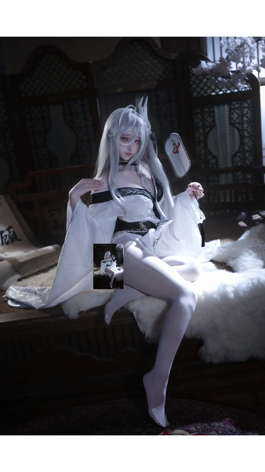 【白鳳 コスプレ】『アズールレーン』ヤンデレ漂うダークスタイルの美学 - 檞寄生 - 2枚目