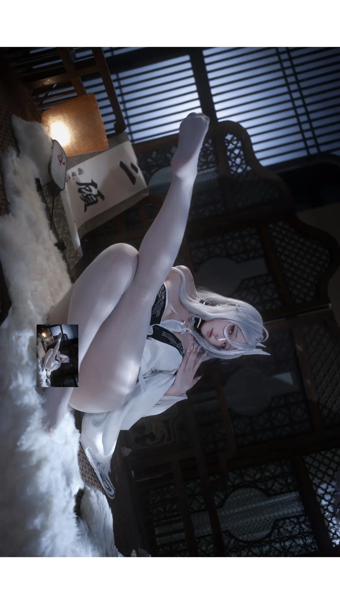 【白鳳 コスプレ】『アズールレーン』ヤンデレ漂うダークスタイルの美学 - 檞寄生 - 3枚目