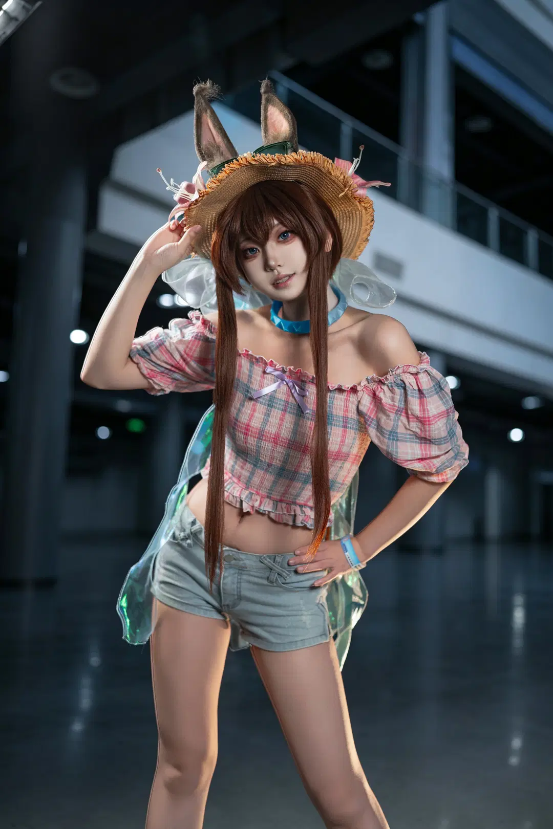 cosplay, 漫展返圖, 明日方舟, 阿米婭cos, 假日兔阿米婭