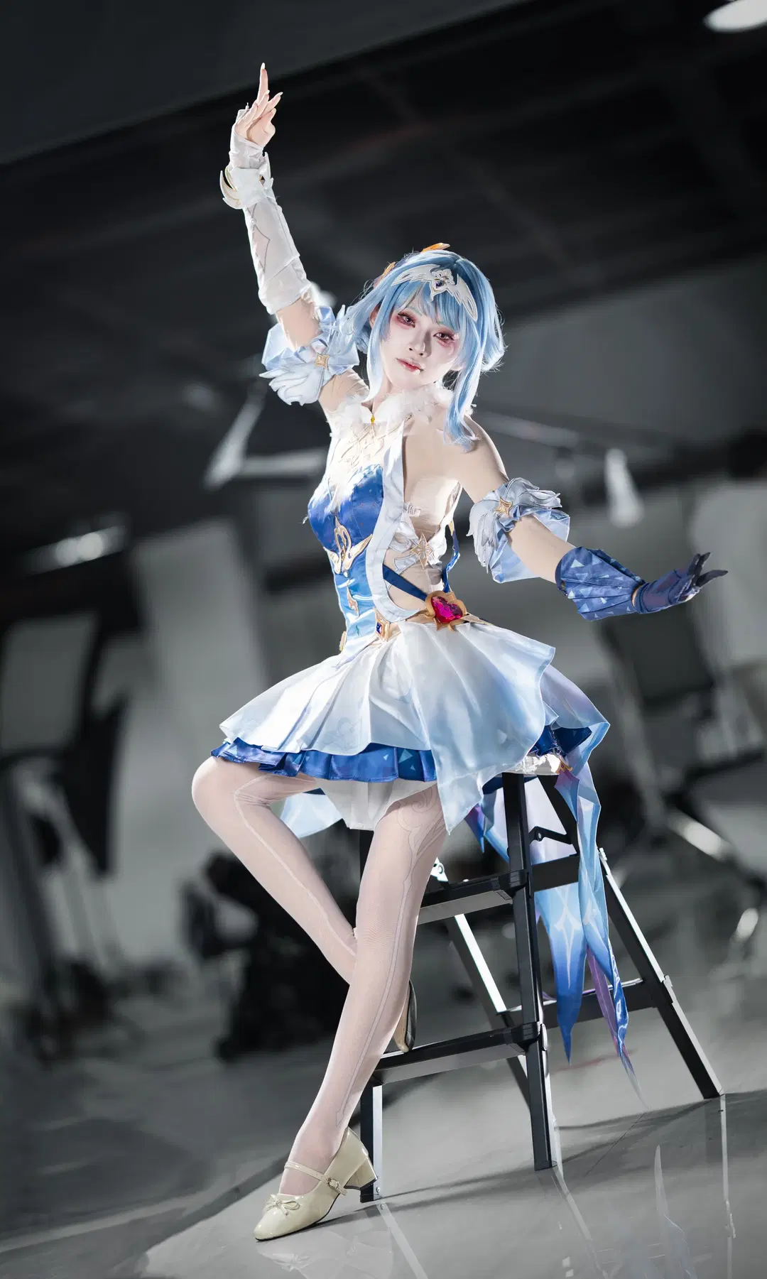 【Odette cosplay】Genshin Impact Snezhnaya Aesthetic: Recreating Melancholic Poise by 酸素酸 - Image 2