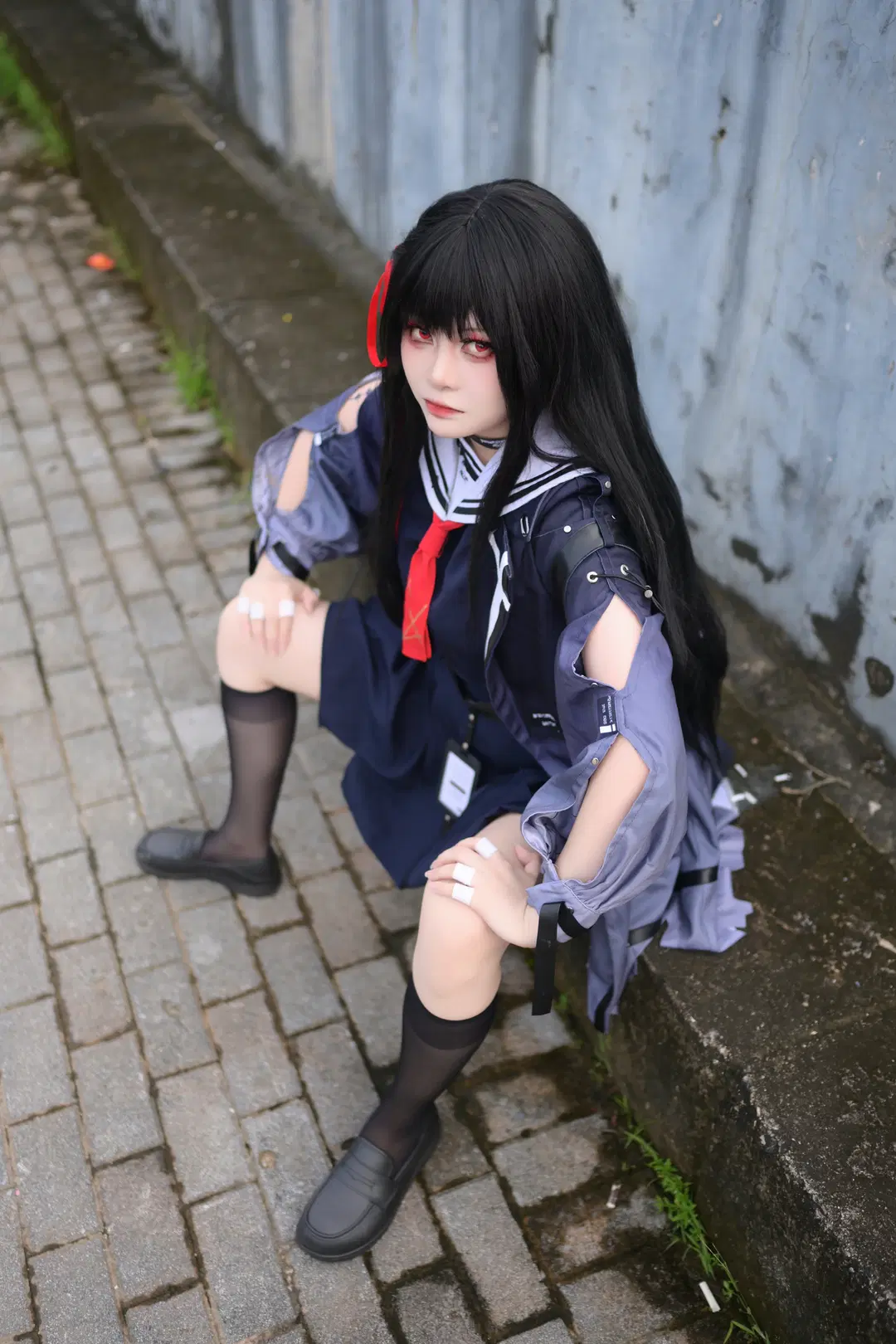 【千咲 コスプレ】鳴潮ストリートフォト、私のカメラは嘘をつかない - 阿零 - 2枚目