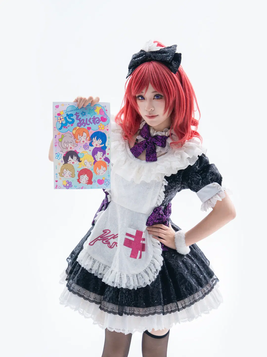 【西木野真姫コスプレ】ラブライブ！スクールアイドルの純白レースメイド服体験 - 倾朮HOSTTEnd - 4枚目