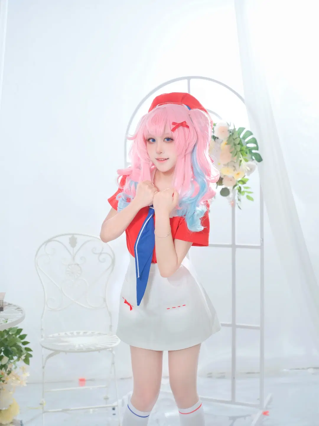 【ヒアシンシア コスプレ】『崩壊：スターレイル』ヒアシンシア×ホワイトラビット コラボ撮影記録 - 鹿野奈奈 - 3枚目