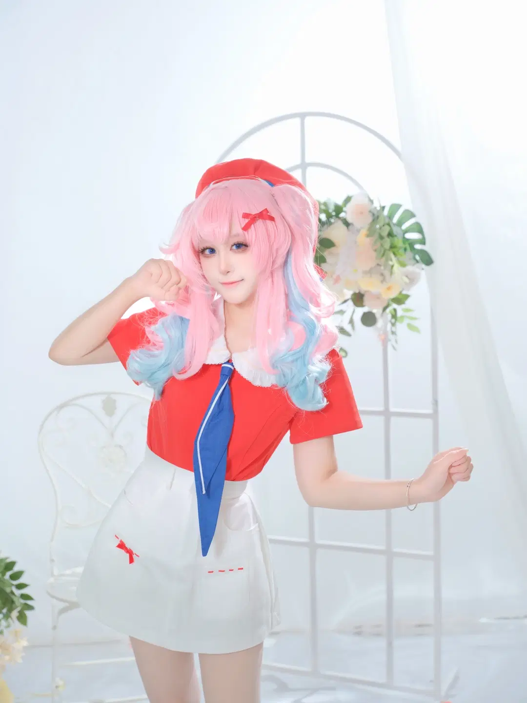 【ヒアシンシア コスプレ】『崩壊：スターレイル』ヒアシンシア×ホワイトラビット コラボ撮影記録 - 鹿野奈奈 - 4枚目