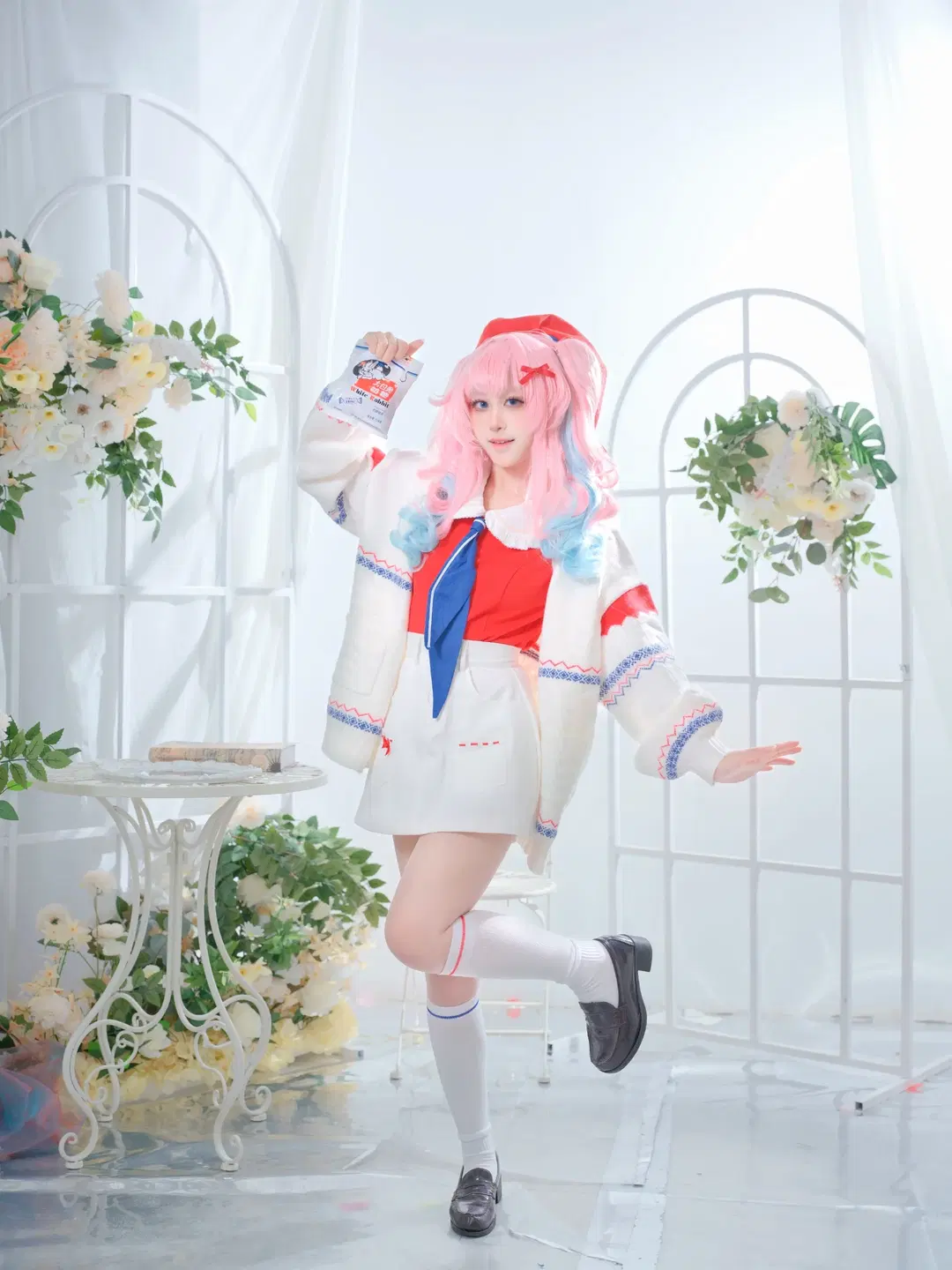 【ヒアシンシア コスプレ】『崩壊：スターレイル』ヒアシンシア×ホワイトラビット コラボ撮影記録 - 鹿野奈奈 - 5枚目