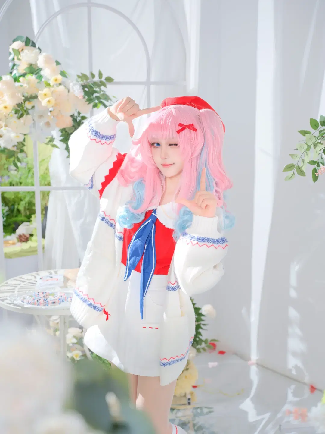 【ヒアシンシア コスプレ】『崩壊：スターレイル』ヒアシンシア×ホワイトラビット コラボ撮影記録 - 鹿野奈奈 - 6枚目
