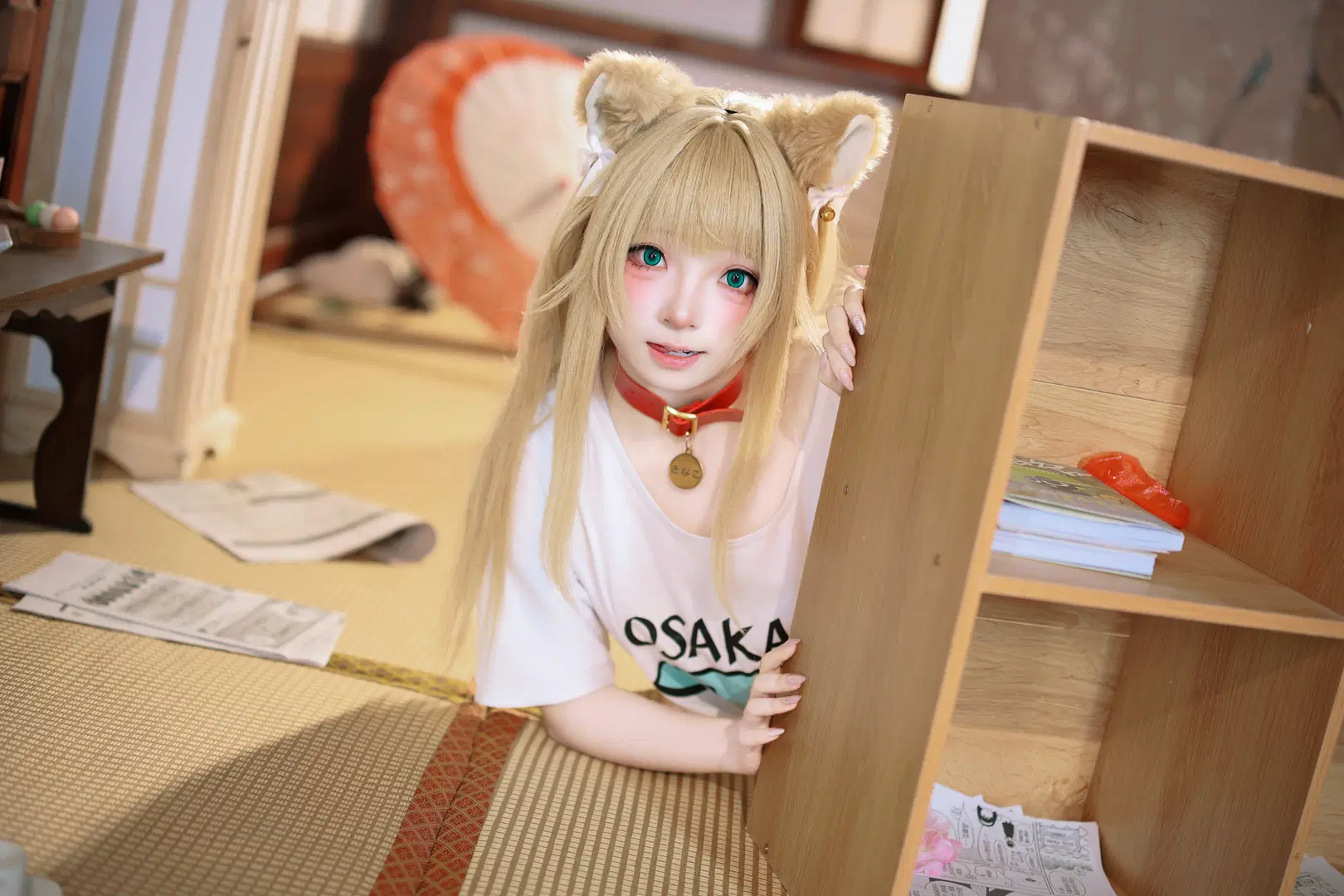 【黄豆粉cos】40原猫娘和风室内写真 - 摄影小超 - 第2张