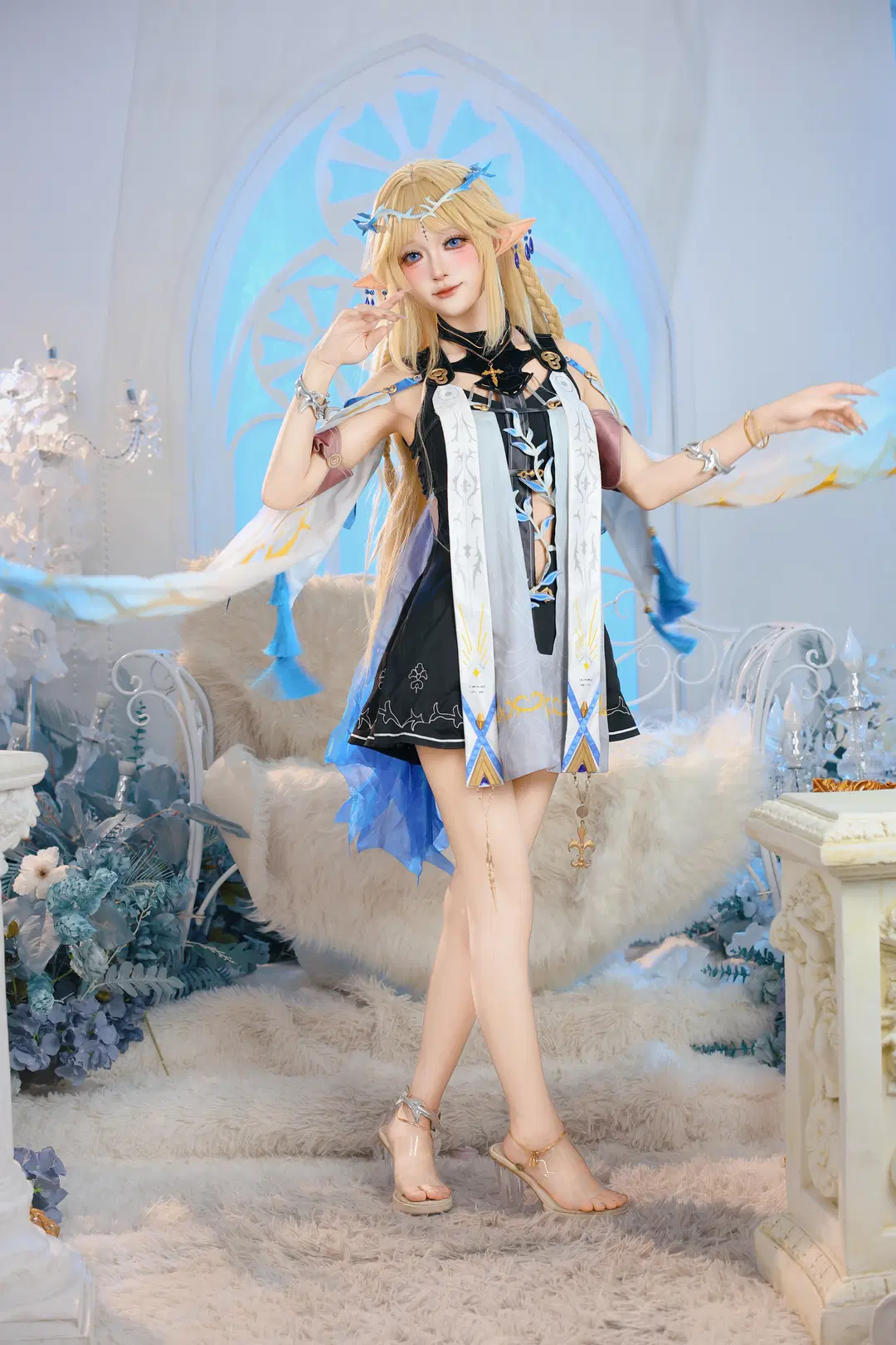 【卡提希婭cos】鳴潮奇幻風甜美精靈寫真 - 摄影小超 - 第2張