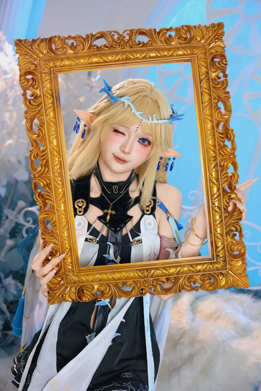 【卡提希婭cos】鳴潮奇幻風甜美精靈寫真 - 摄影小超 - 第4張