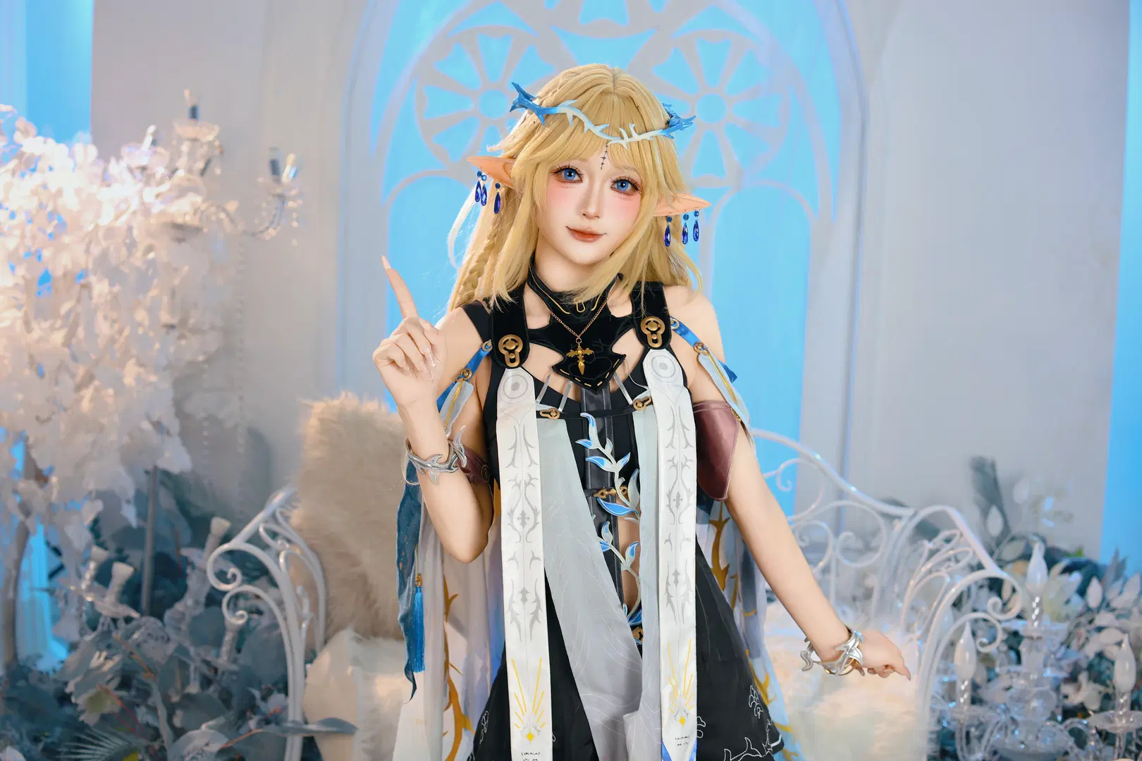 【卡提希婭cos】鳴潮奇幻風甜美精靈寫真 - 摄影小超 - 第5張