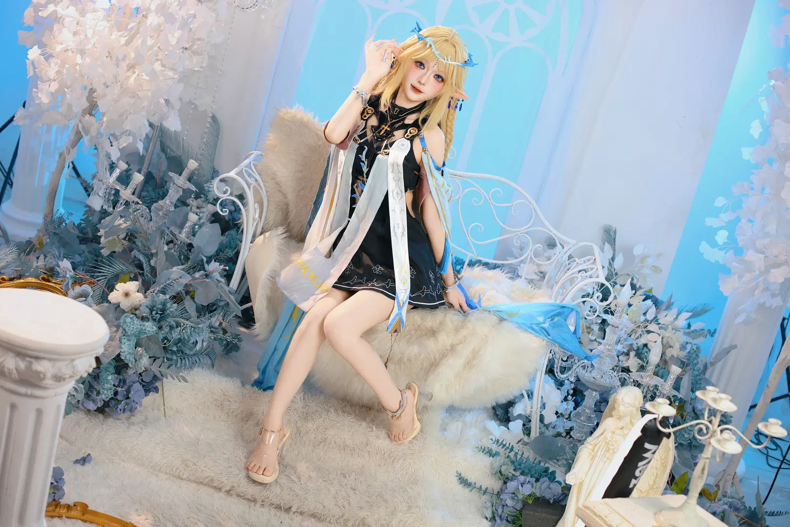 【卡提希婭cos】鳴潮奇幻風甜美精靈寫真 - 摄影小超 - 第7張