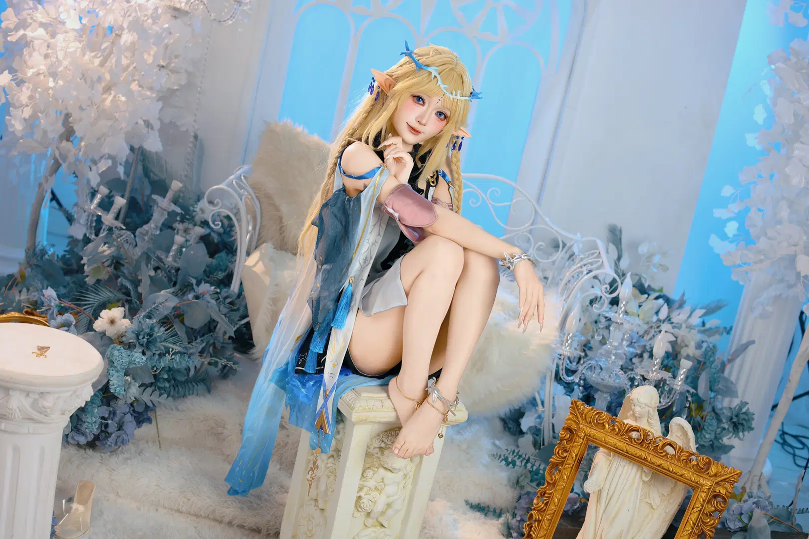 【卡提希婭cos】鳴潮奇幻風甜美精靈寫真 - 摄影小超 - 第8張