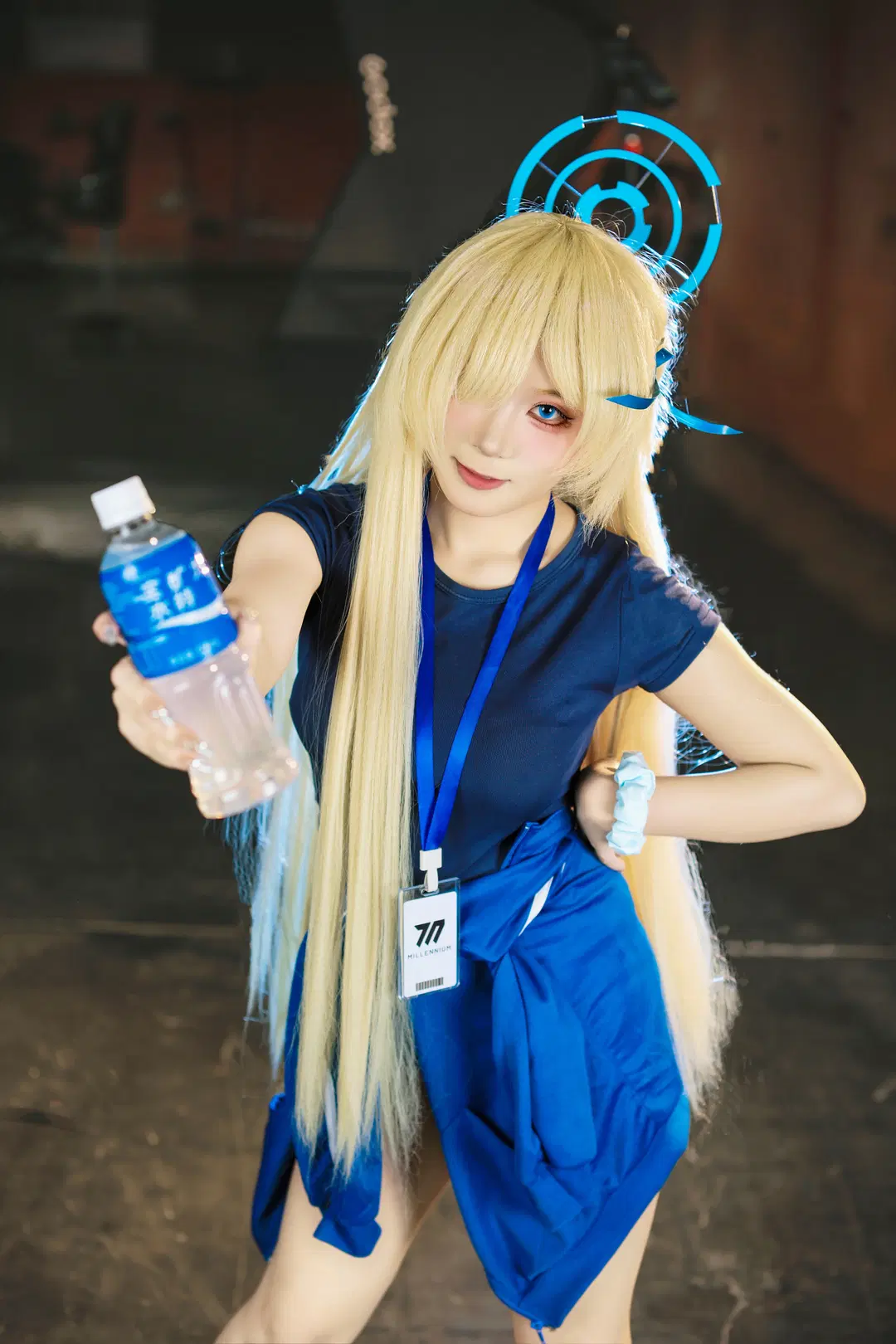 [Ichinose Asuna cosplay] Blue Archive Gymnastics Uniform Convention Photos by 摄影小超 - Image 5