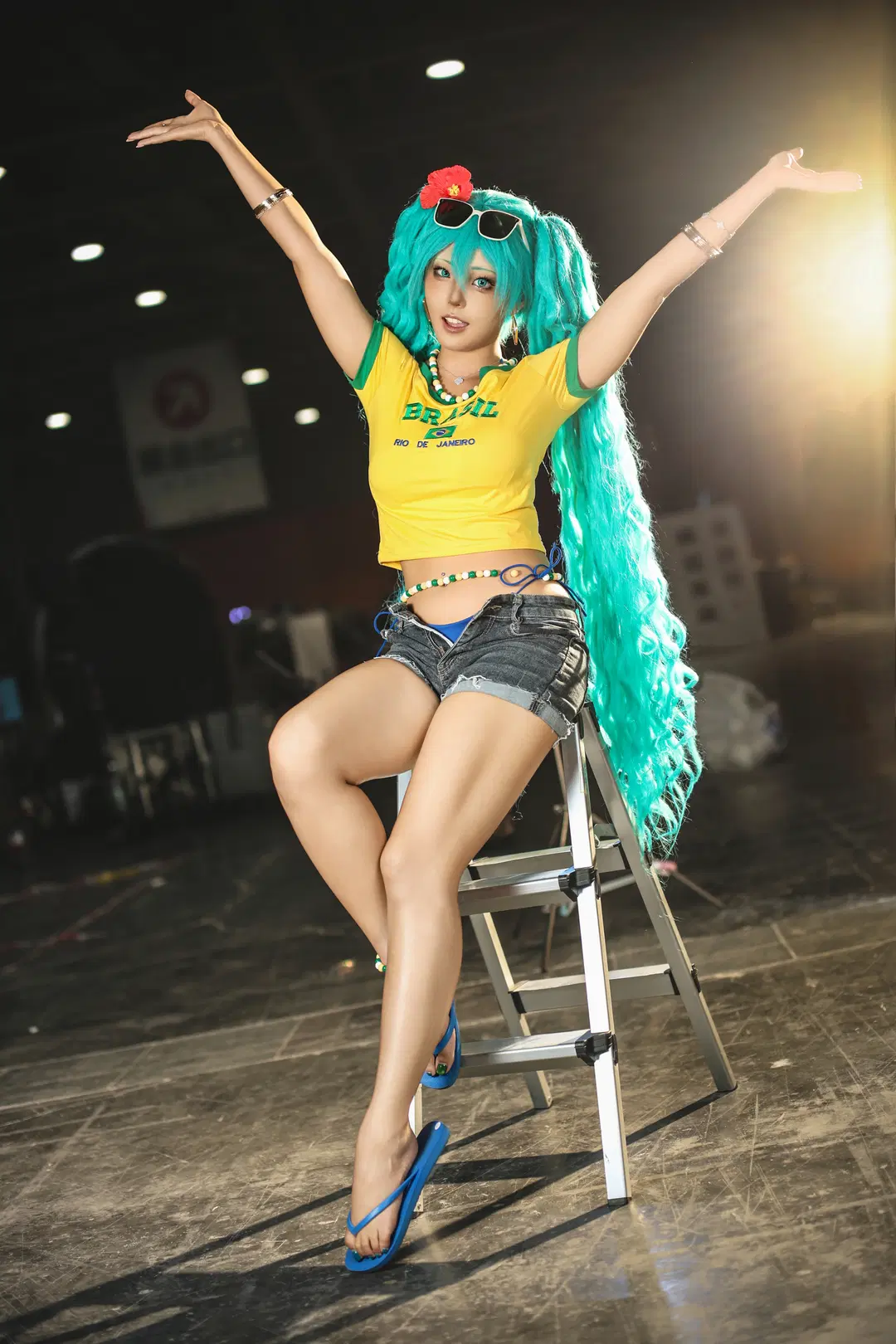 巴西風情初音未來cos，這套造型細節真的拉滿了 - 摄影小超 - 第4張