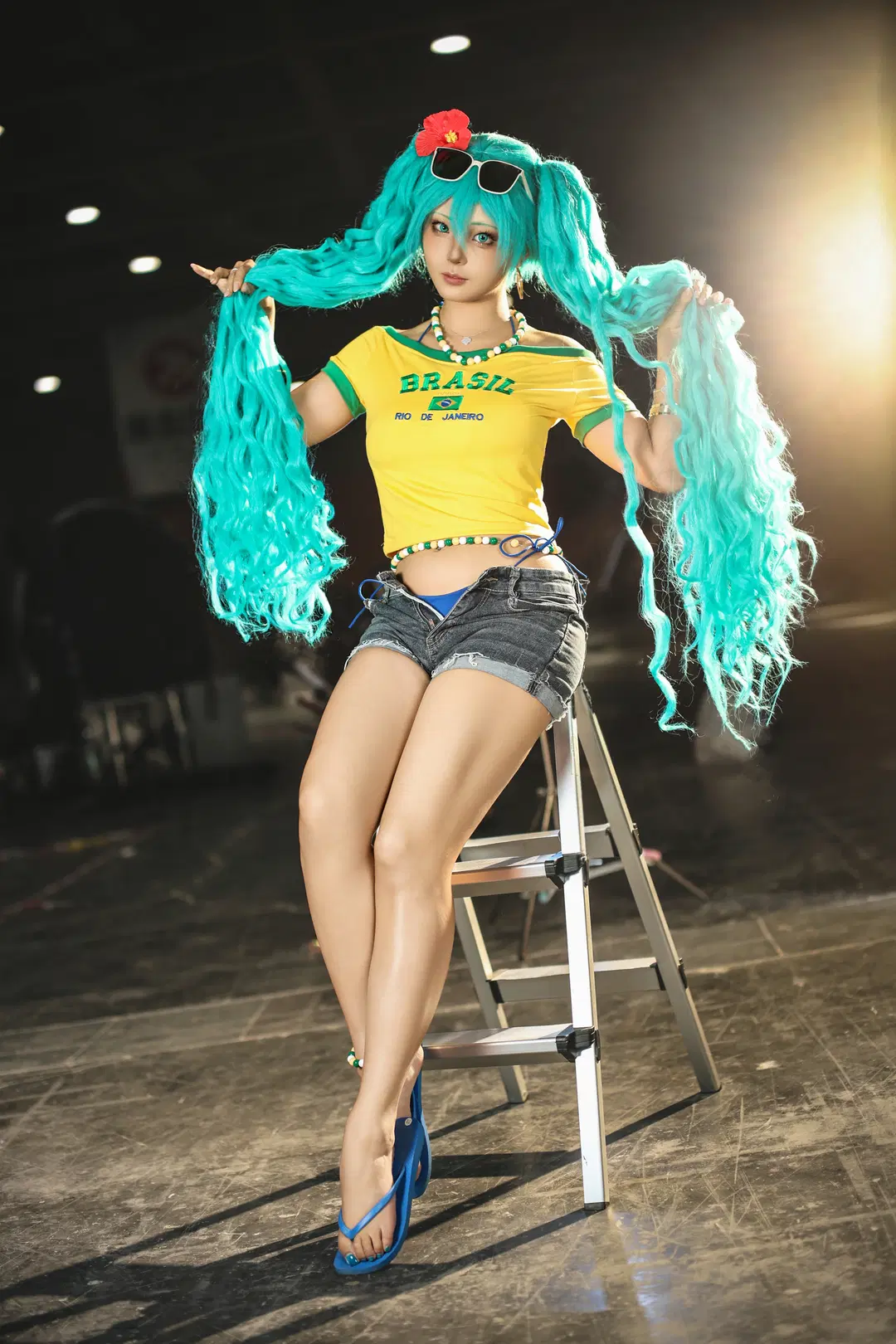 巴西風情初音未來cos，這套造型細節真的拉滿了 - 摄影小超 - 第5張