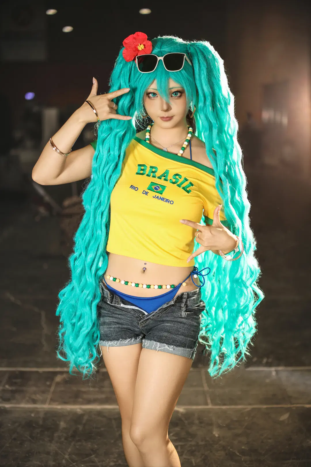 巴西風情初音未來cos，這套造型細節真的拉滿了 - 摄影小超 - 第6張