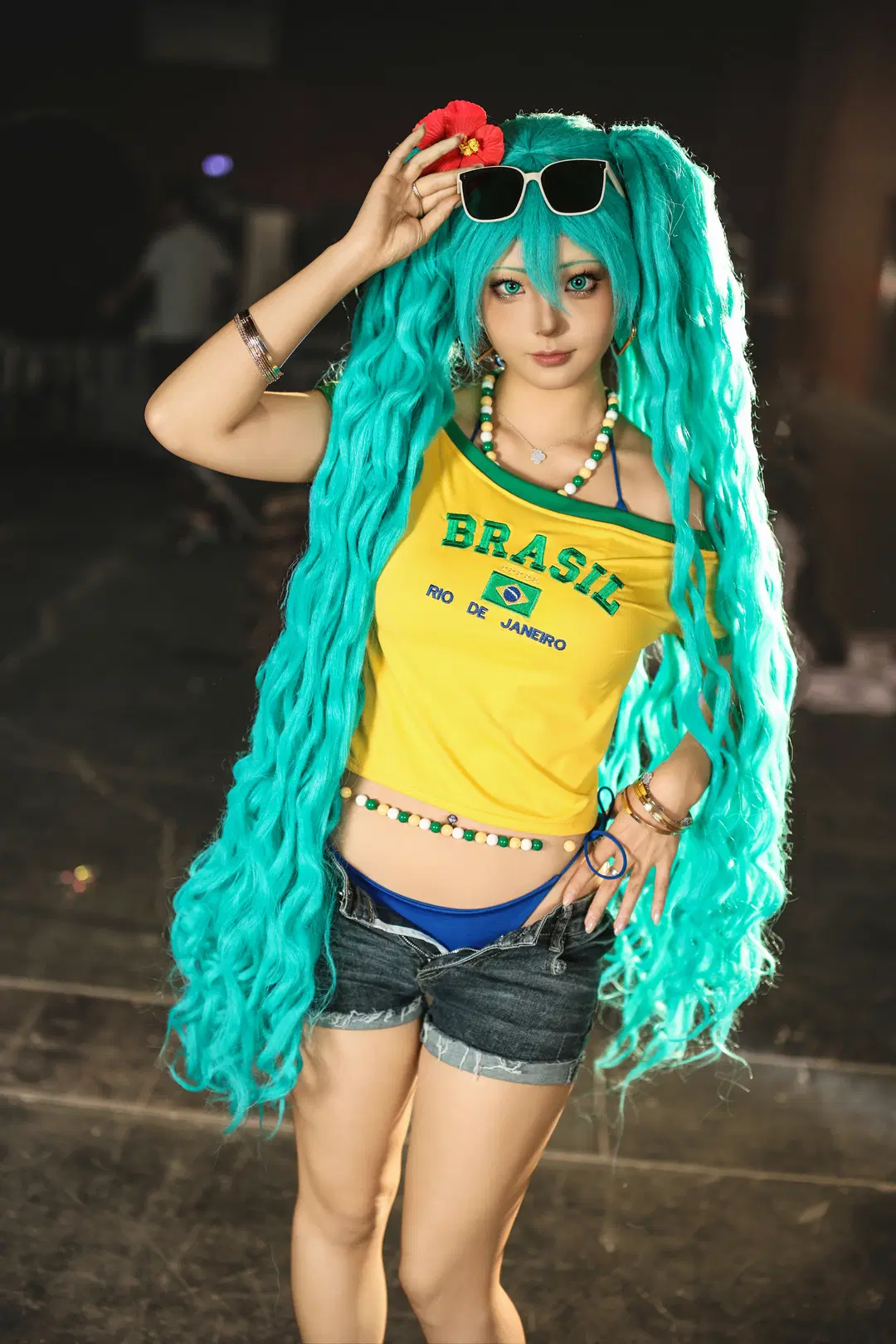 巴西風情初音未來cos，這套造型細節真的拉滿了 - 摄影小超 - 第7張