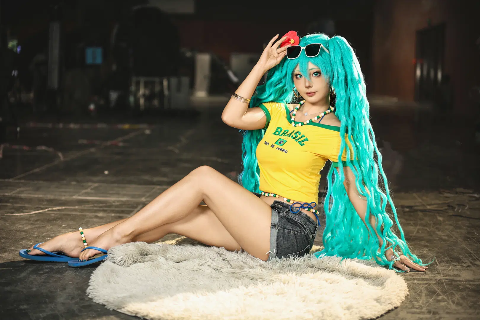 巴西風情初音未來cos，這套造型細節真的拉滿了 - 摄影小超 - 第9張