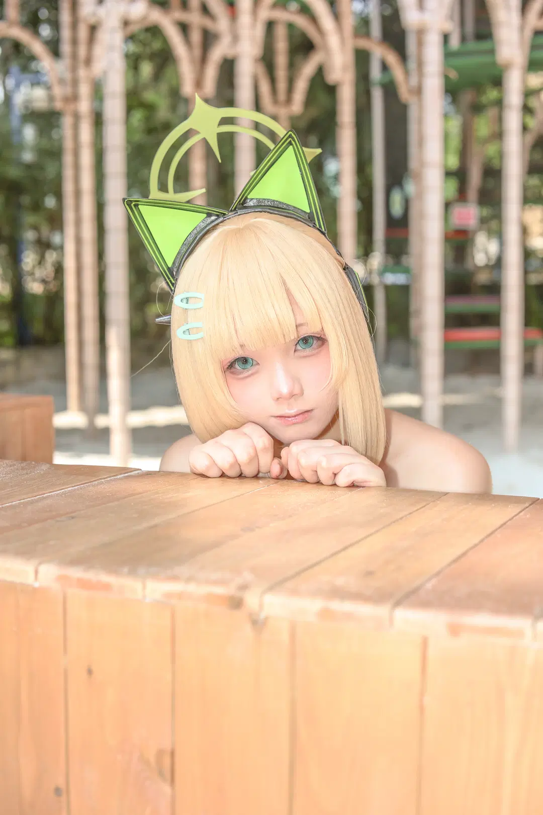 【才羽綠cos】廣州長隆水上樂園玩水拍攝，感受蔚藍檔案的夏日魅力 - 摄影小超 - 第8張