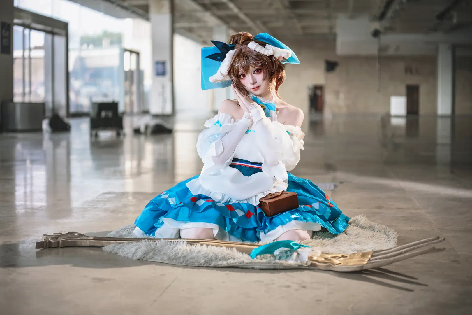 【艾雅法拉cos】明日方舟 纯烬艾雅法拉 远行前的野餐 - 摄影小超 - 第9张