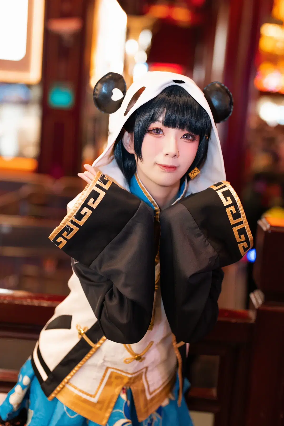 【津岛善子cos】lovelive aqours旗袍觉醒，夜游灯会 - :( - 第8张
