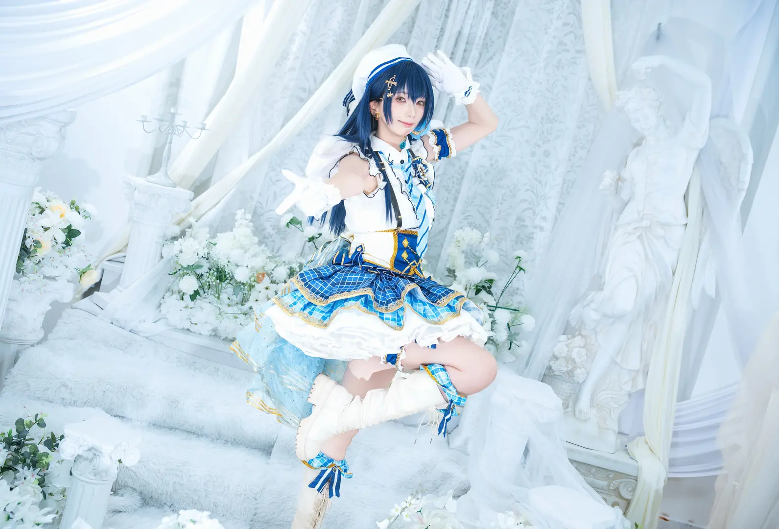 缪斯, lovelive, 园田海未cos, 爱神海未, 二次元打歌服 - 第2张