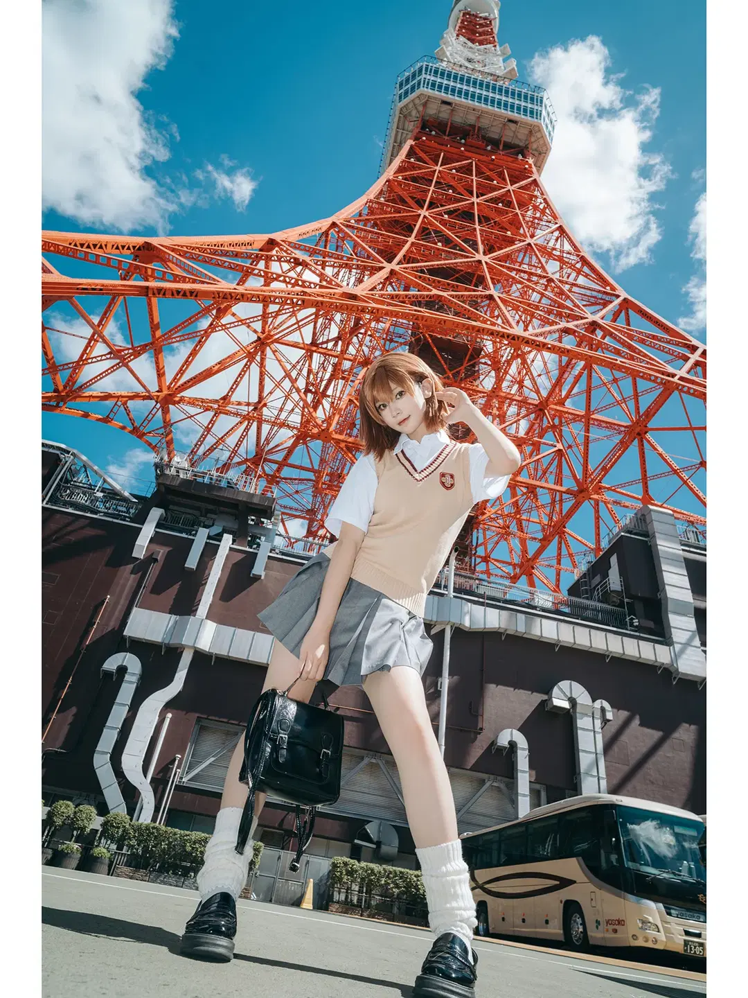 【Misaka Mikoto cosplay】A Certain Scientific Railgun: Tokiwadai Everyday Life Beneath Tokyo Tower by HIRO_午饭饭 - Image 8