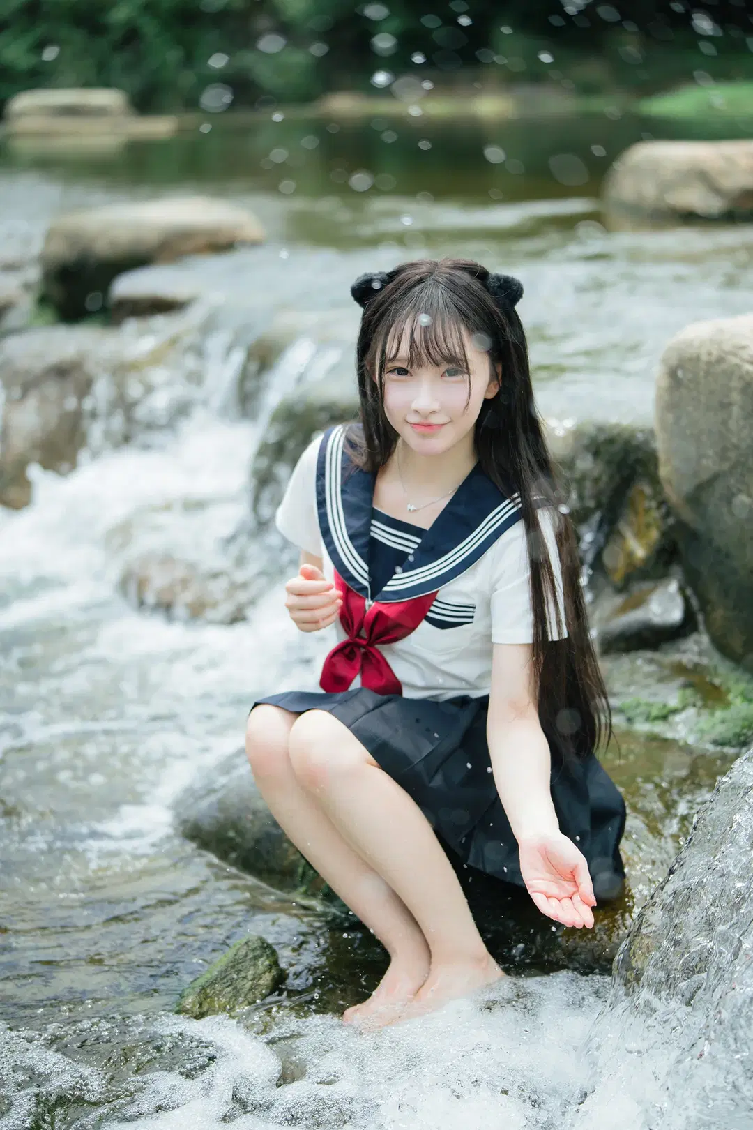 【純水精靈cos】山間溪流裡的清澈掠影 - HIRO_午饭饭 - 第4張