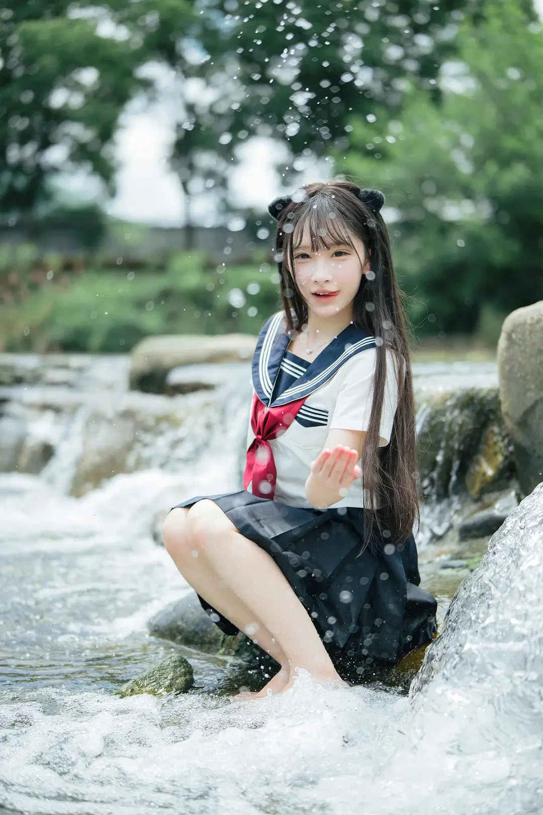 【純水精靈cos】山間溪流裡的清澈掠影 - HIRO_午饭饭 - 第5張