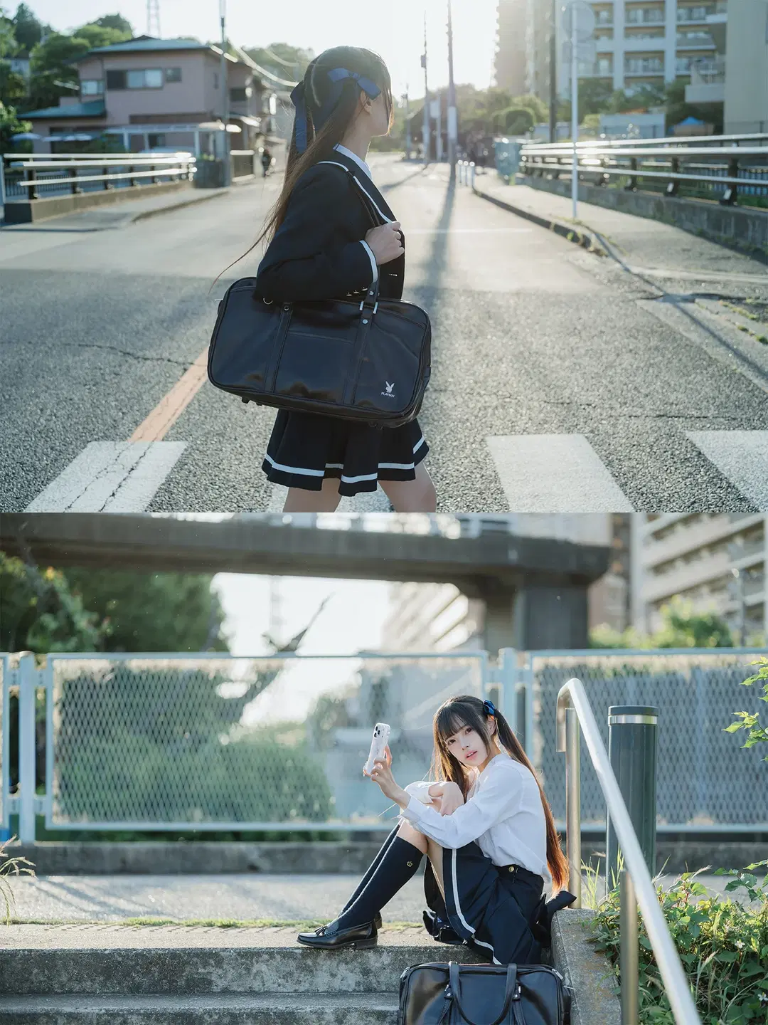二子玉川的日系JK制服街拍 - HIRO_午饭饭 - 第11张