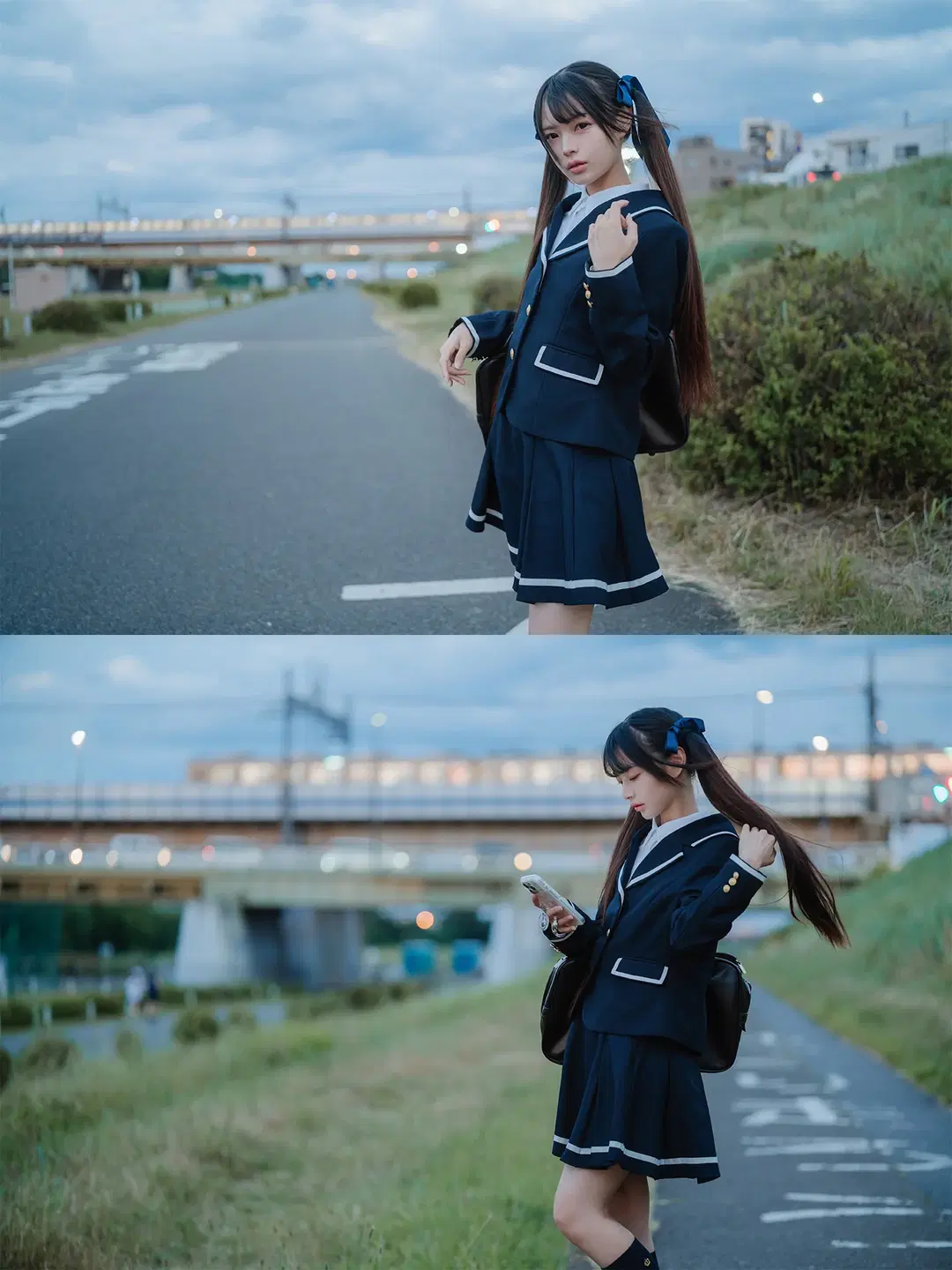 二子玉川的日系JK制服街拍 - HIRO_午饭饭 - 第18张