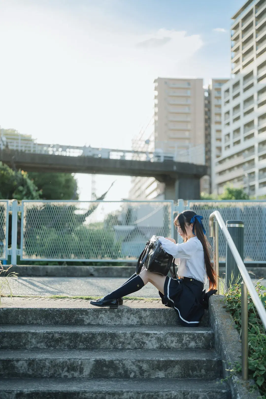 二子玉川的日系JK制服街拍 - HIRO_午饭饭 - 第6张