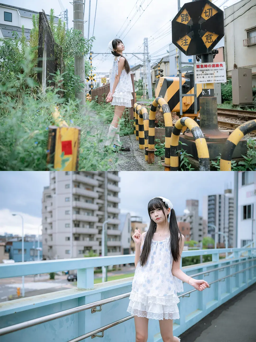 Asukayama Overcast Railway Japanese-Style Lace Outfit Cosplay by HIRO_午饭饭 - Image 8