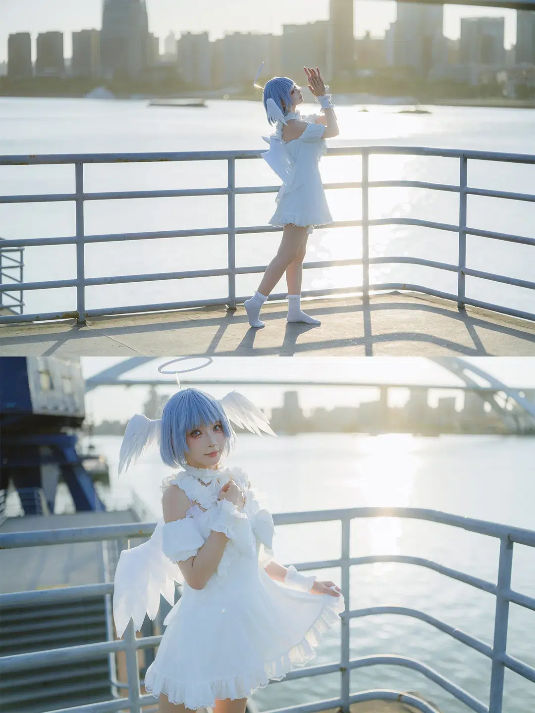 【Rem Cosplay】Angel Maid's Park Backlit Photoshoot Record by HIRO_午饭饭 - Image 12