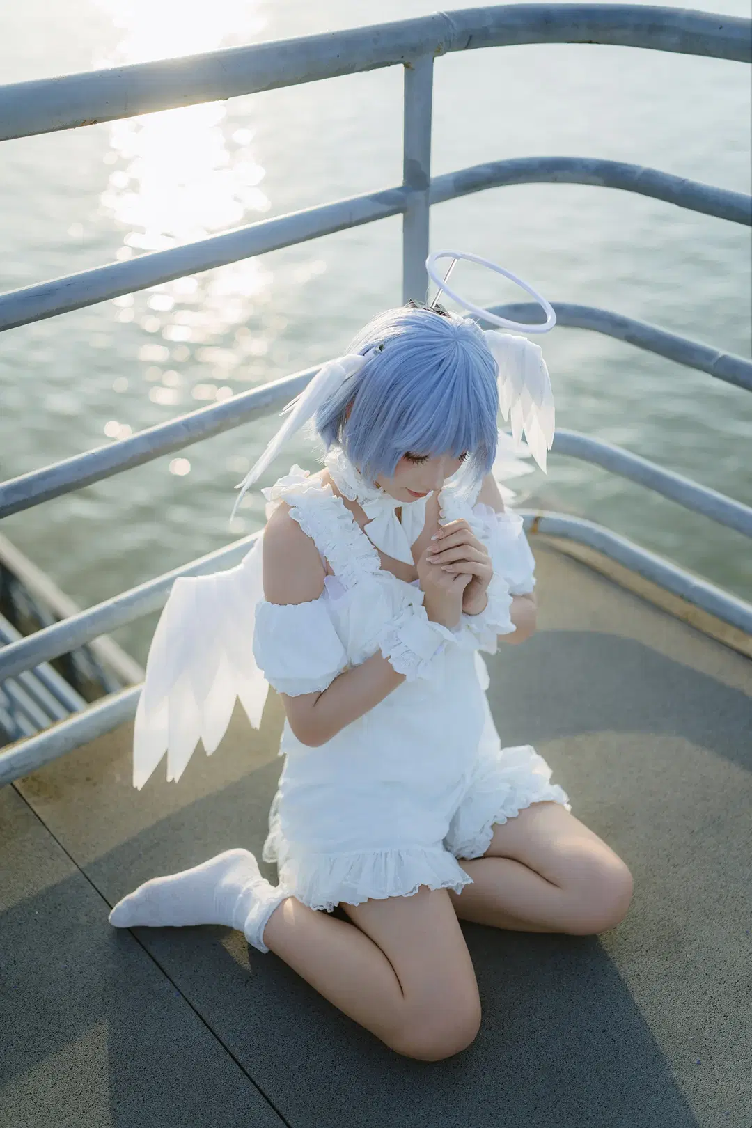 【Rem Cosplay】Angel Maid's Park Backlit Photoshoot Record by HIRO_午饭饭 - Image 13