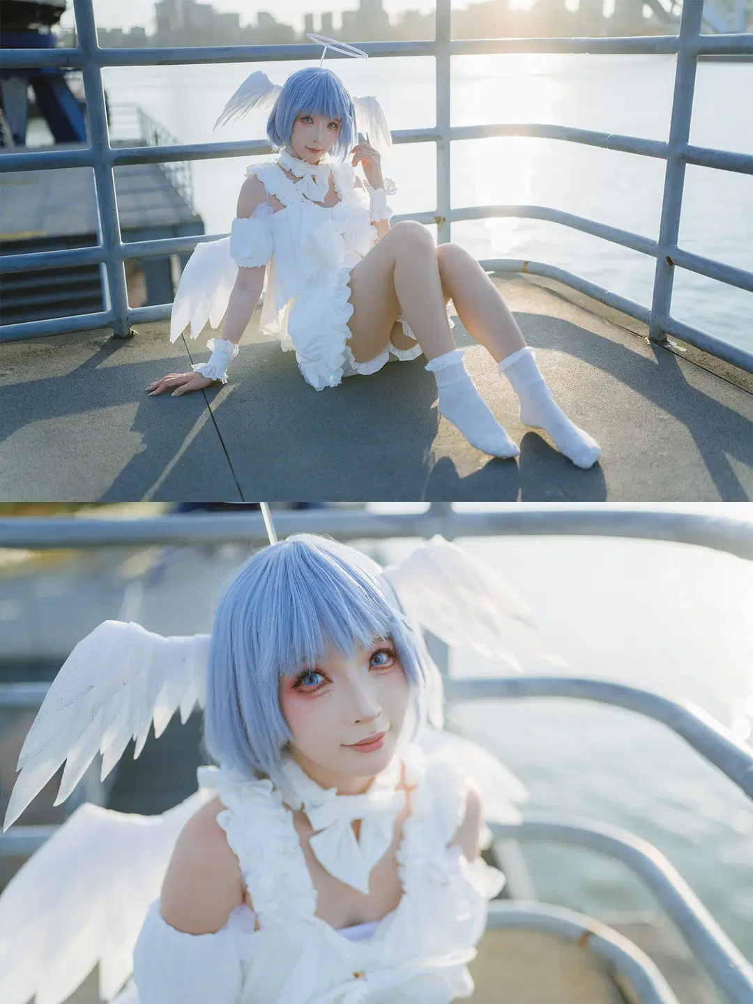 【Rem Cosplay】Angel Maid's Park Backlit Photoshoot Record by HIRO_午饭饭 - Image 14