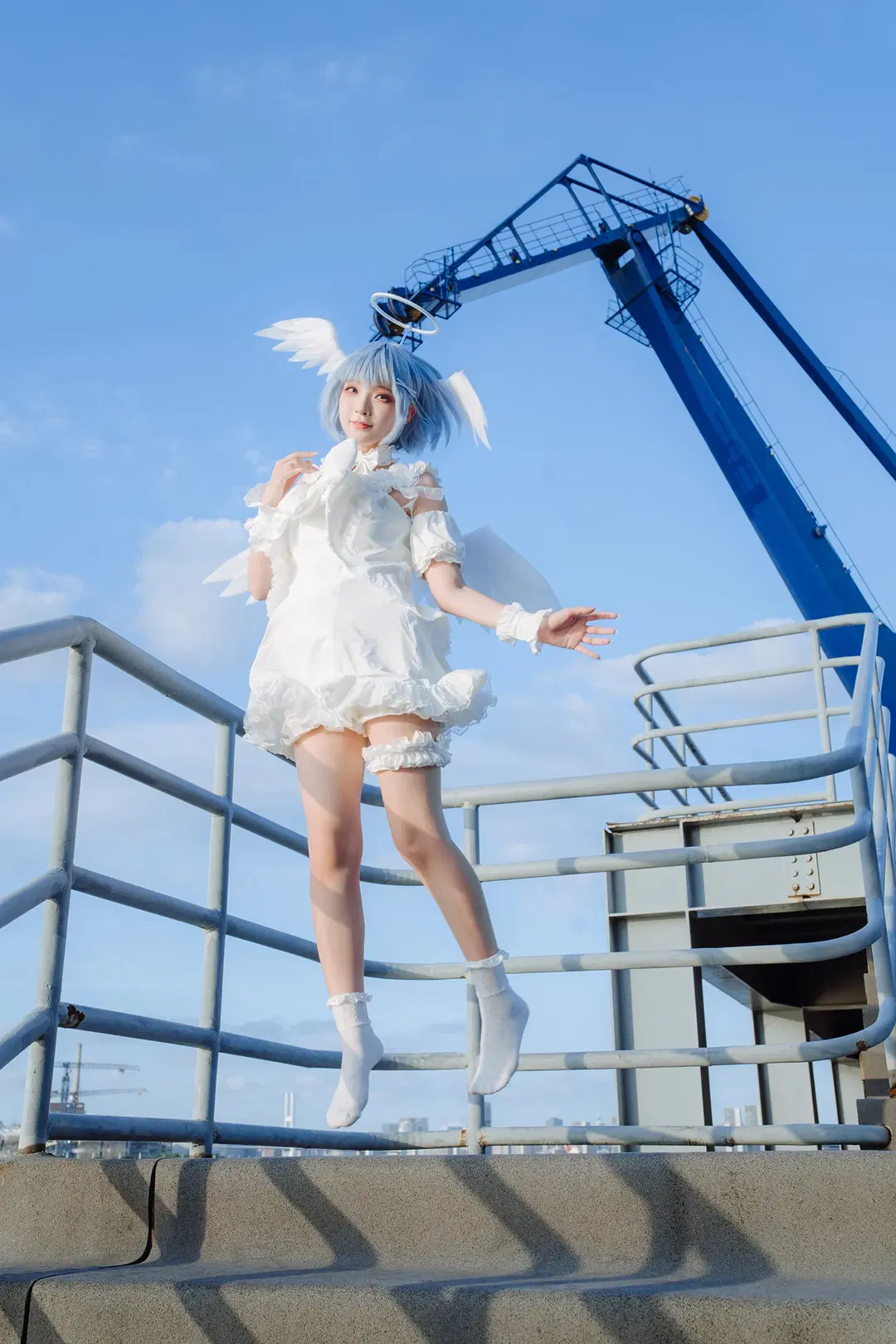 【Rem Cosplay】Angel Maid's Park Backlit Photoshoot Record by HIRO_午饭饭 - Image 18