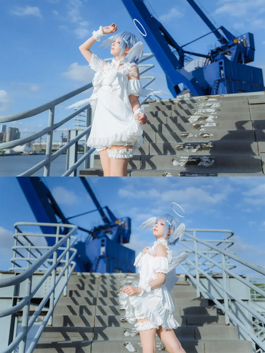 【Rem Cosplay】Angel Maid's Park Backlit Photoshoot Record by HIRO_午饭饭 - Image 2
