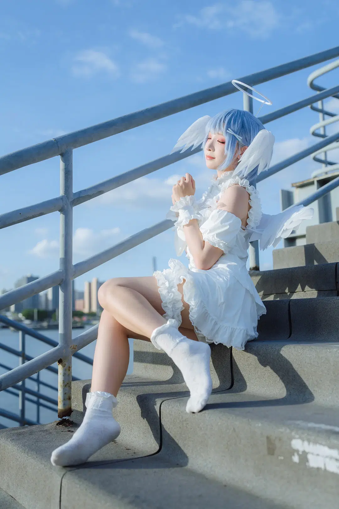 【Rem Cosplay】Angel Maid's Park Backlit Photoshoot Record by HIRO_午饭饭 - Image 3