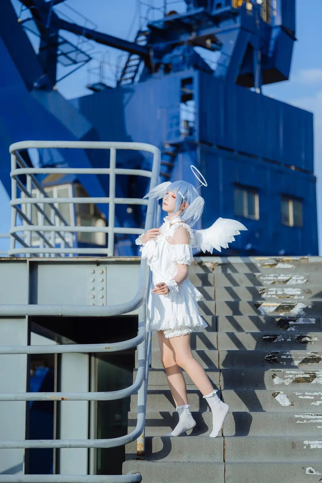 【Rem Cosplay】Angel Maid's Park Backlit Photoshoot Record by HIRO_午饭饭 - Image 4