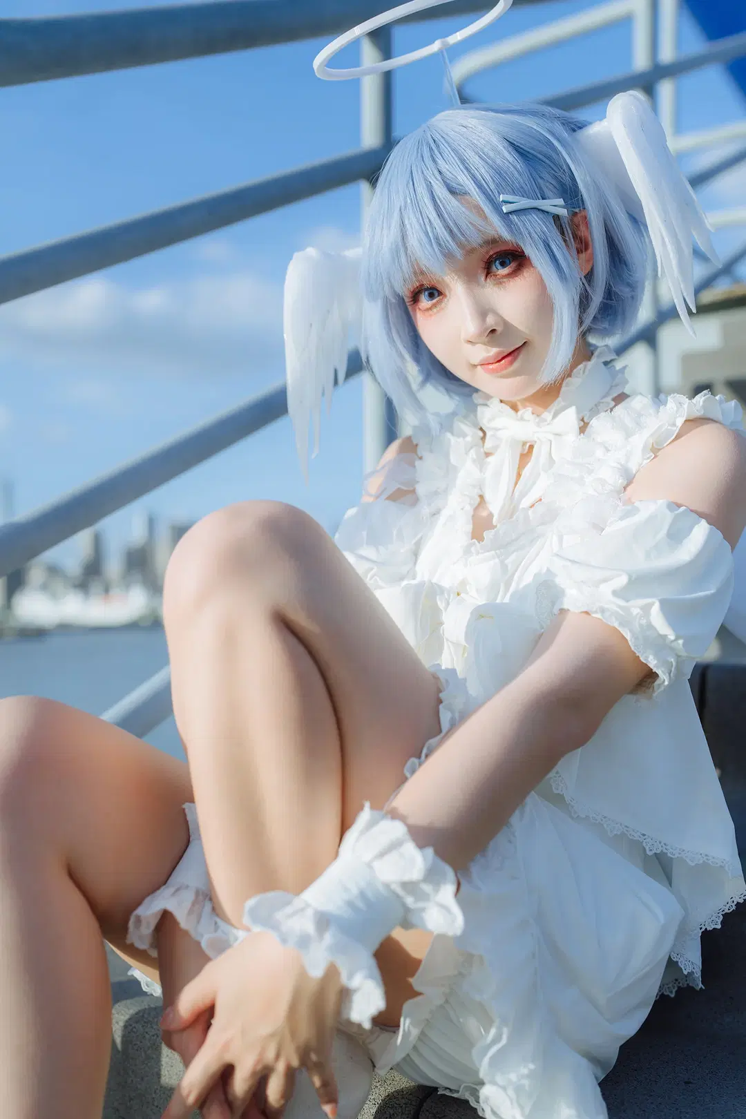 【Rem Cosplay】Angel Maid's Park Backlit Photoshoot Record by HIRO_午饭饭 - Image 7