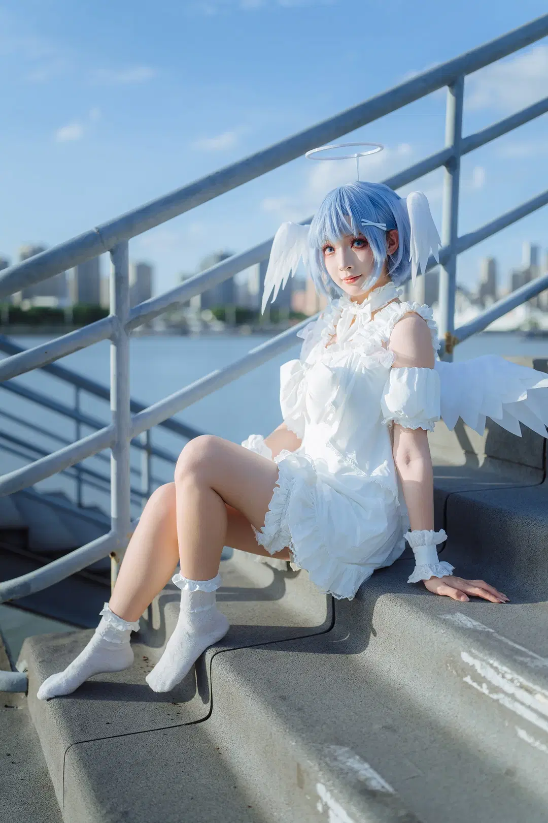 【Rem Cosplay】Angel Maid's Park Backlit Photoshoot Record by HIRO_午饭饭 - Image 8
