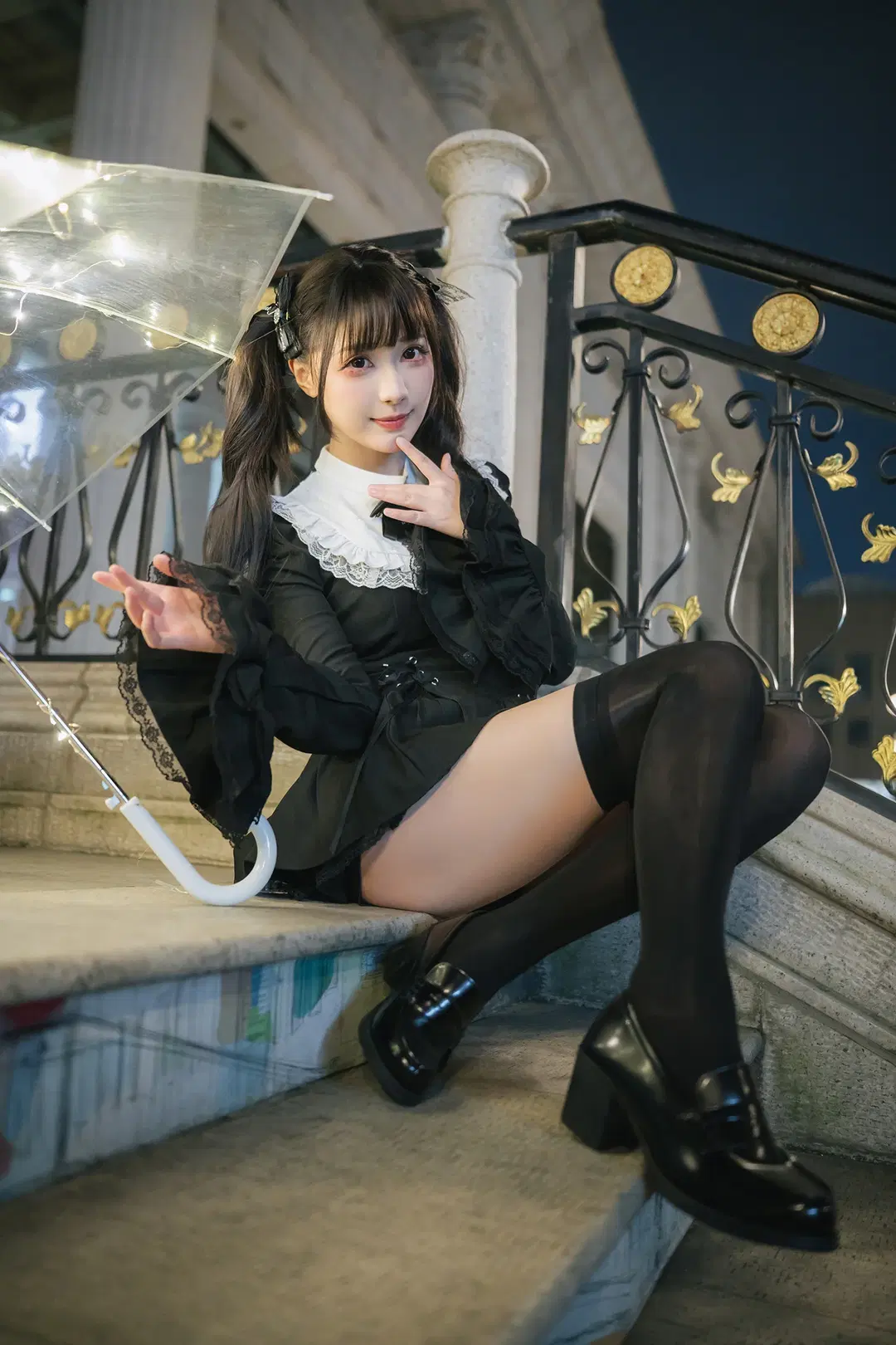 黑色哥特风夜拍与自制伞灯的心得 - HIRO_午饭饭 - 第6张