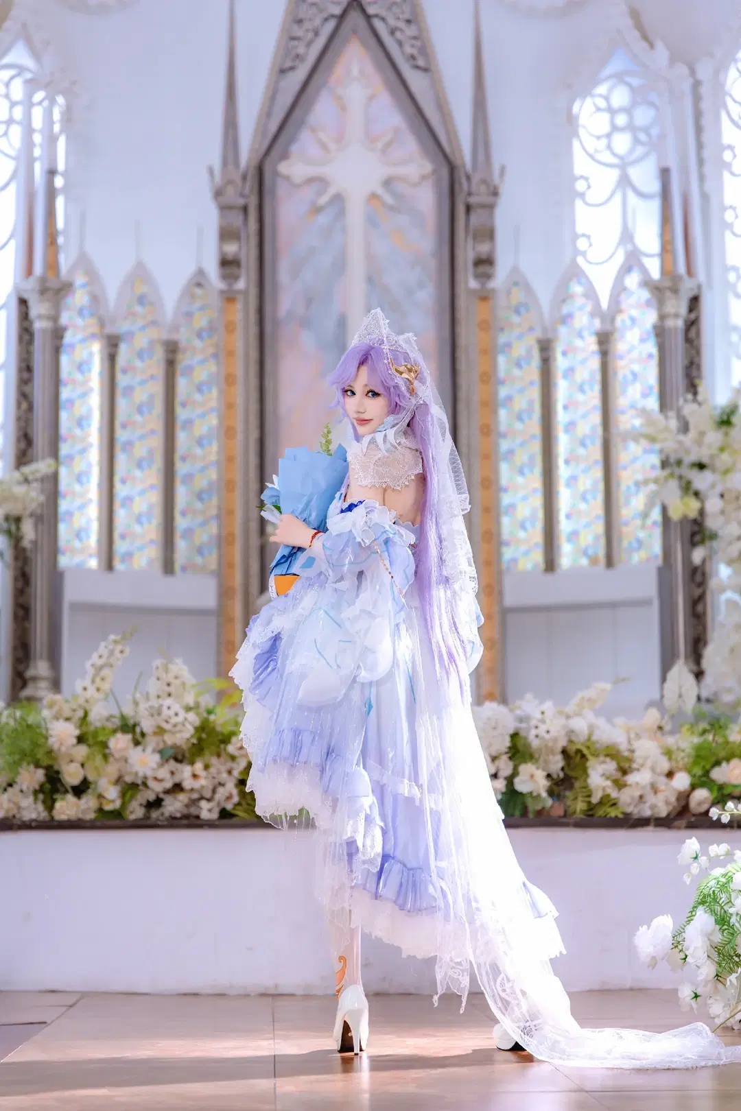 【大喬 コスプレ】オナー・オブ・キングス 花嫁テーマの撮影記録 - 如花 - 4枚目