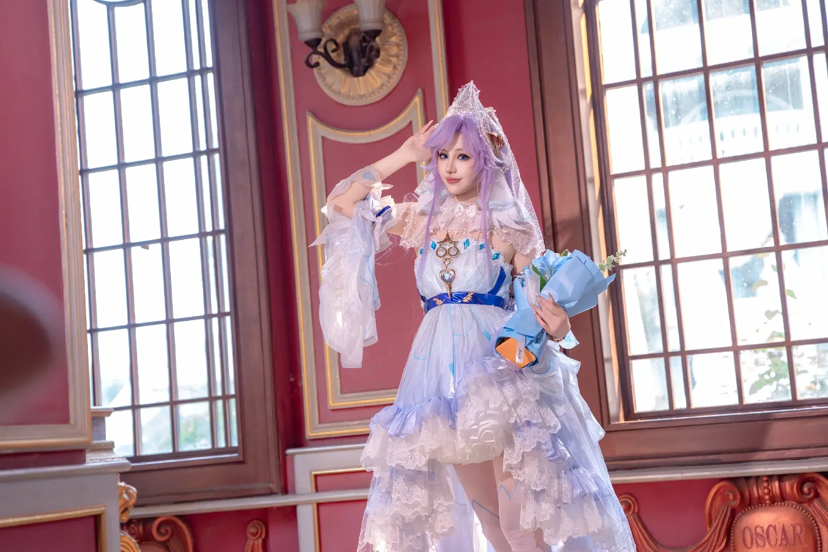 オナー・オブ・キングス, 大喬 コスプレ, 花嫁, 白ストッキング, キューピッド荘園