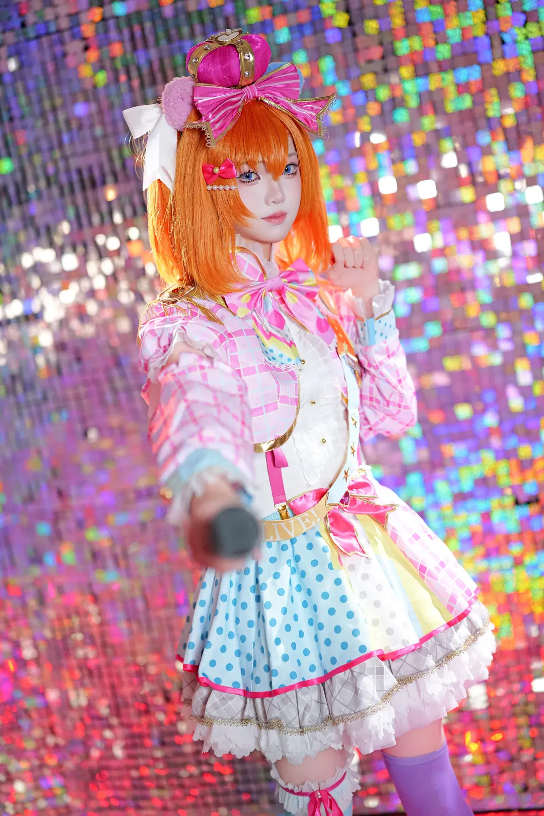 【高坂穗乃果cos】果皇生贺，Lovelive舞台打歌服 - Lyuuu - 第2张